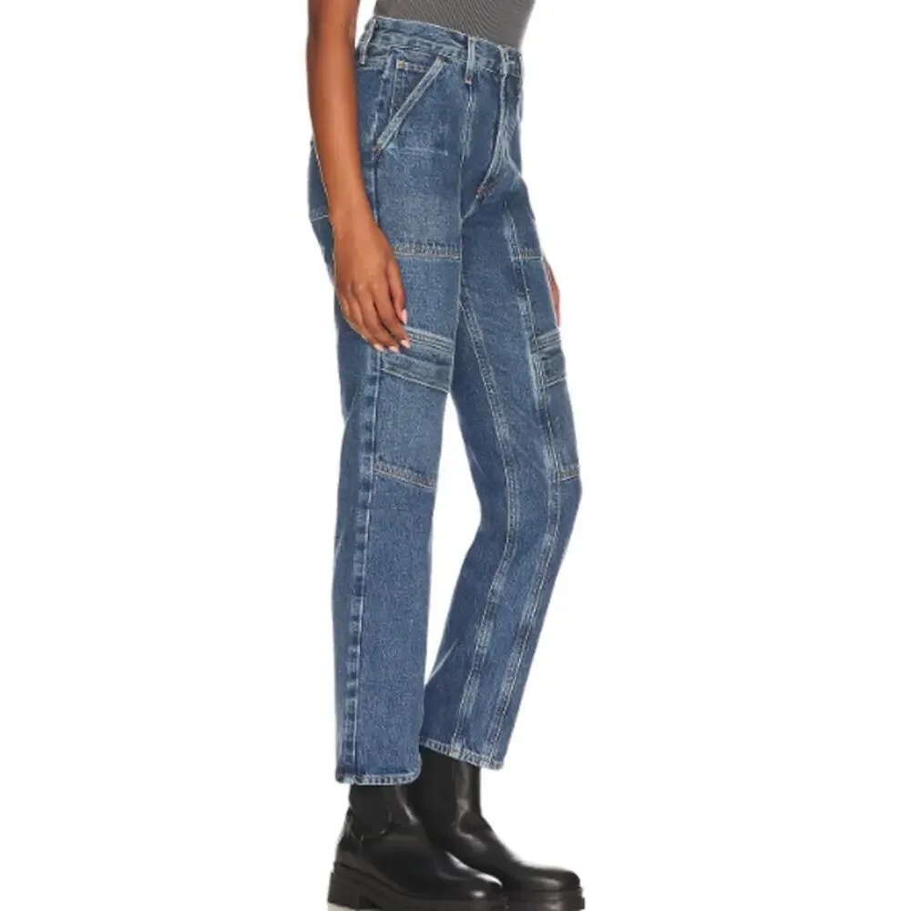 Agolde Cooper Cargo Blue Jeans Regulation Sz. 28
